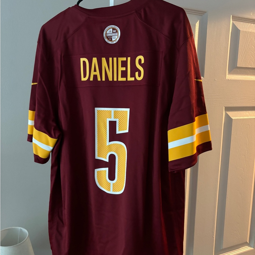 Jayden Daniel’s Nike NFL game jersey